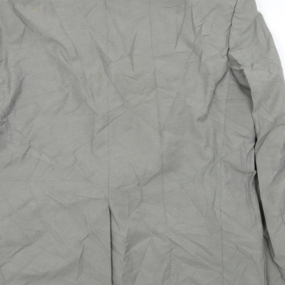 Mens UK Size M M&S Regular Grey Suit Jacket