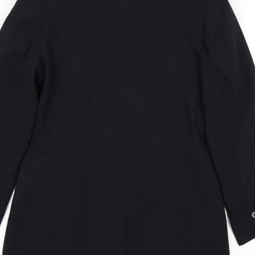 Womens UK Size 12 NEXT Blue Overcoat