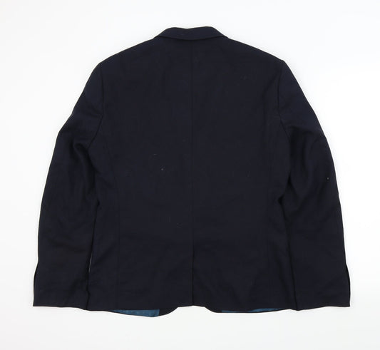 Mens UK Size S NEXT Regular Blue Suit Jacket