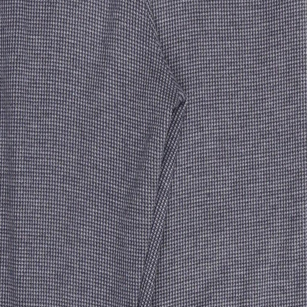 Womens UK Size 30 in Preworn Regular Fit Blue Trousers