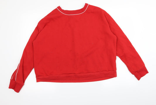 Primark Womens Red Pullover Jumper Size 14