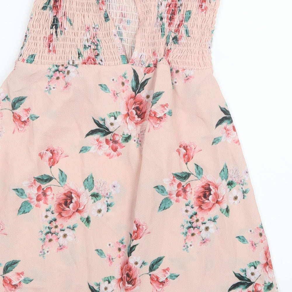 Womens UK Size 8 Select Pink Basic Blouse