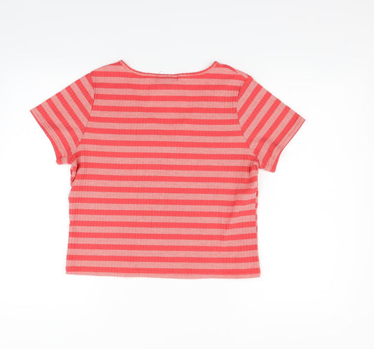 Primark Womens Red Basic T-Shirt Size XL