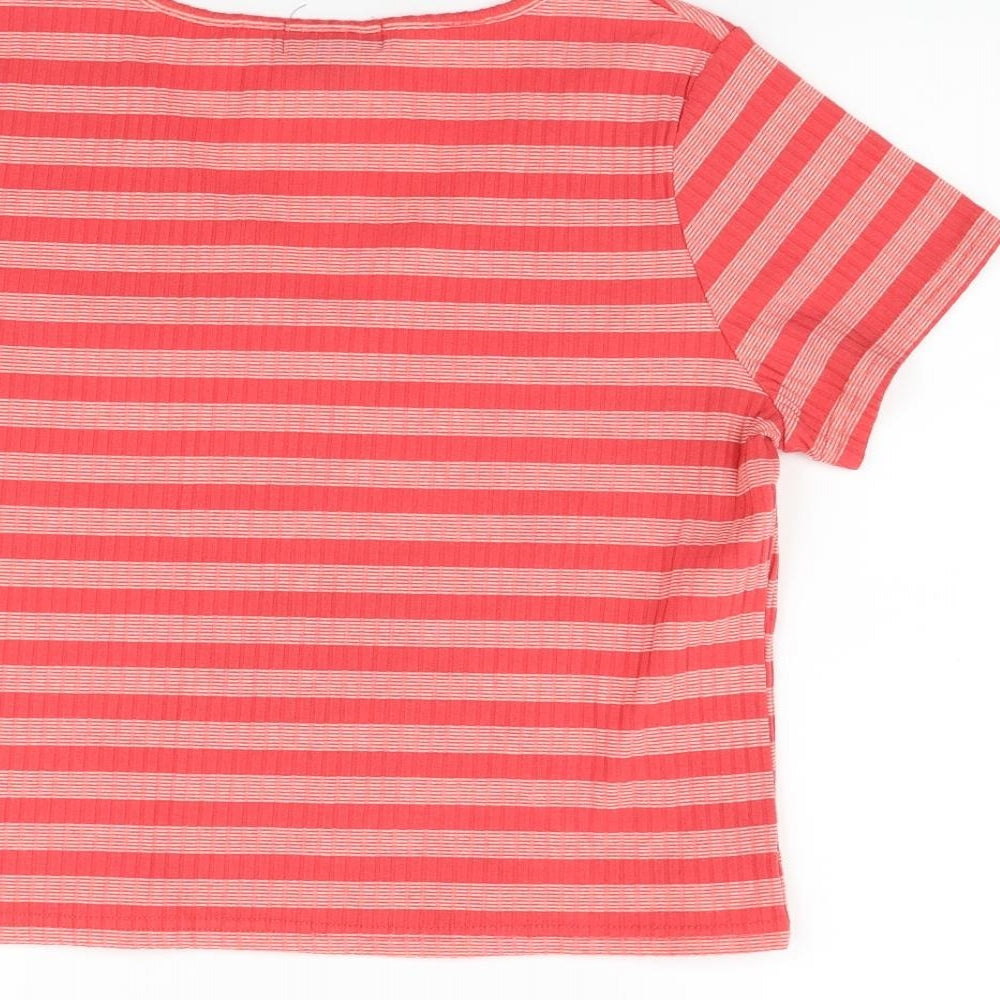 Primark Womens Red Basic T-Shirt Size XL