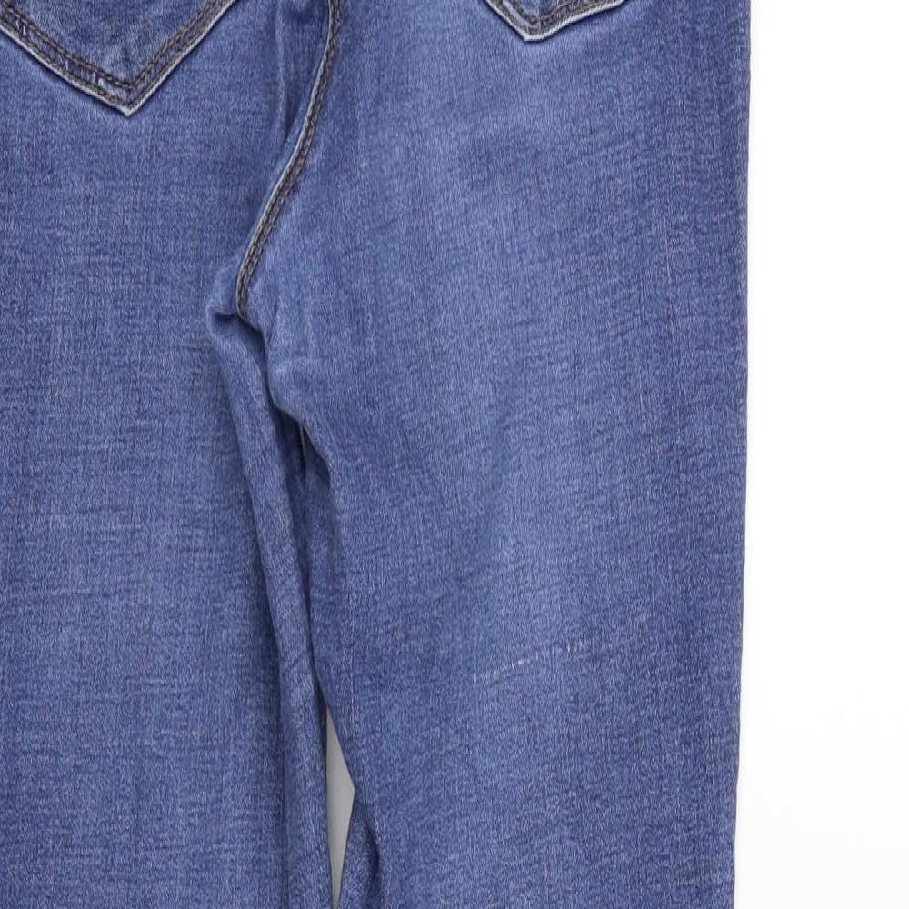 /Denim Womens Blue Straight Jeans Size 10 L25 in
