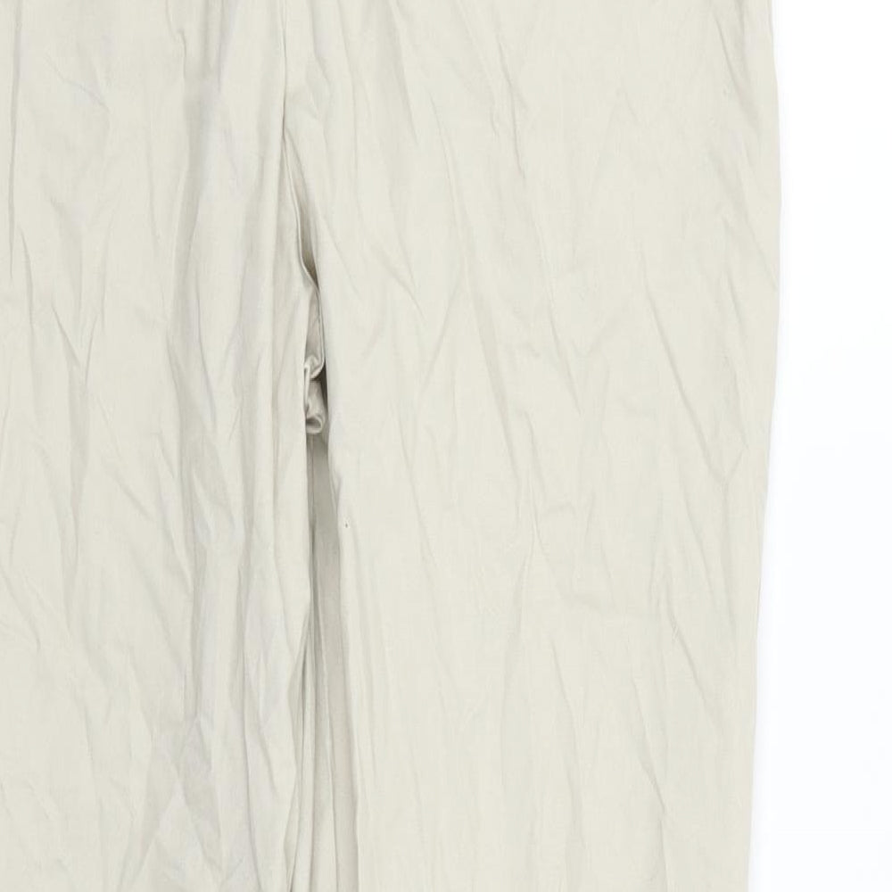 Womens UK Size 12 Atmosphere Regular Fit Beige Trousers