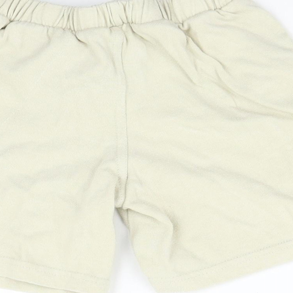 Babble Boom Beige Cropped Trousers Size 12-18 Months