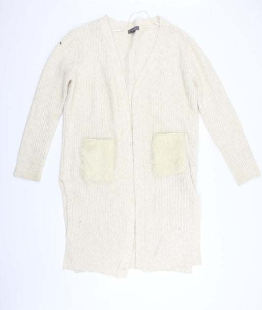 Primark Womens Beige Cardigan Jumper Size S