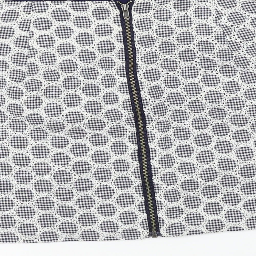 Womens UK Size 10 Topshop A-Line Skirt