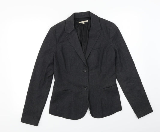 Womens UK Size 4 Gap Regular Black Blazer
