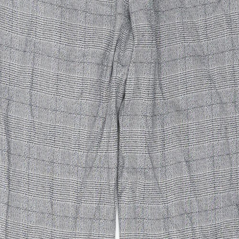 Womens UK Size 32 in River Island Relaxed Fit Grey Trousers