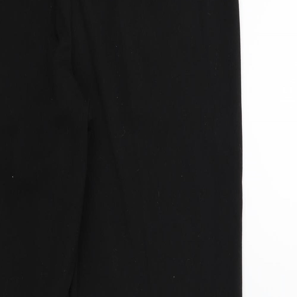 TU Womens Black Trousers Size 12 L29 in