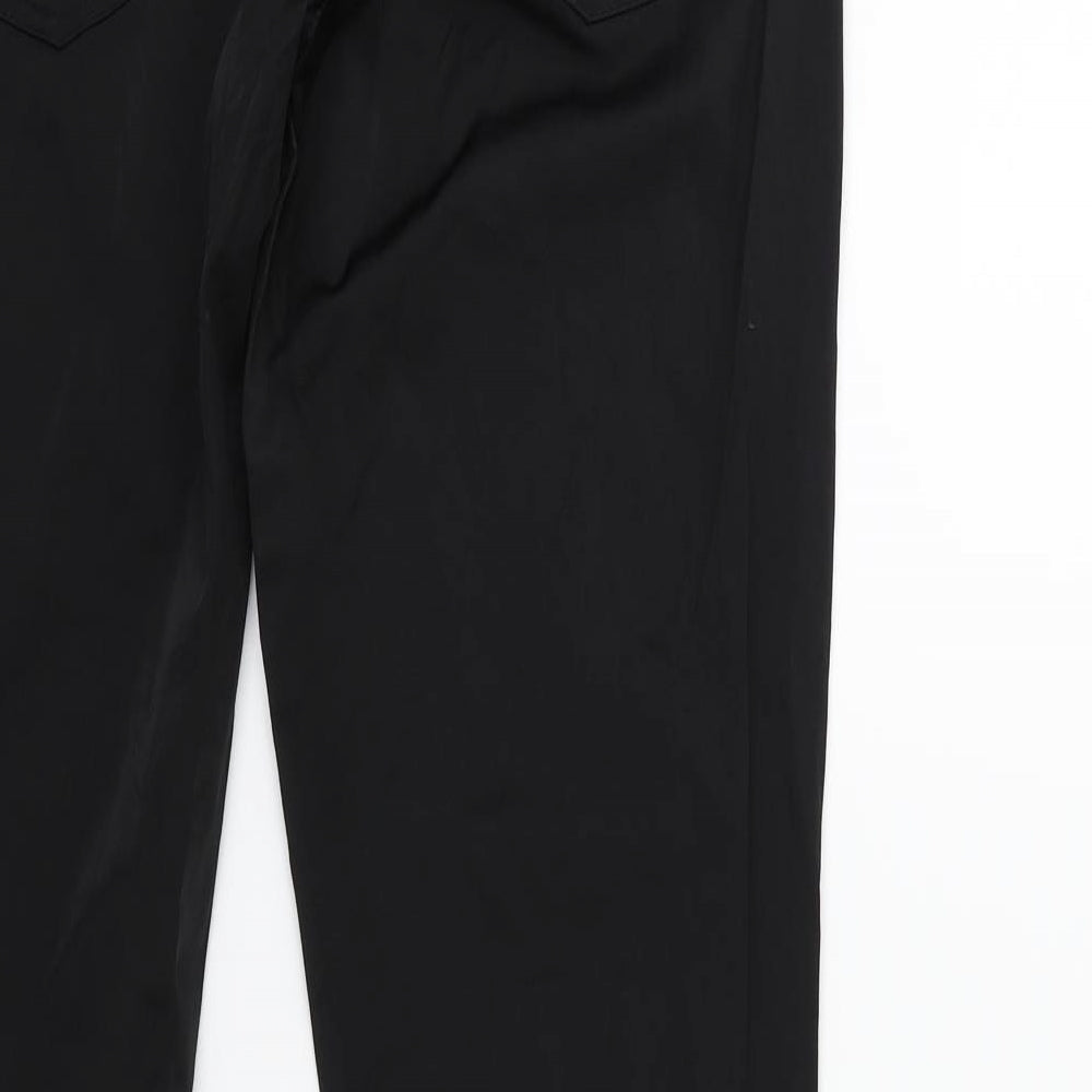 blind casuals Womens Black Trousers Size L L32 in