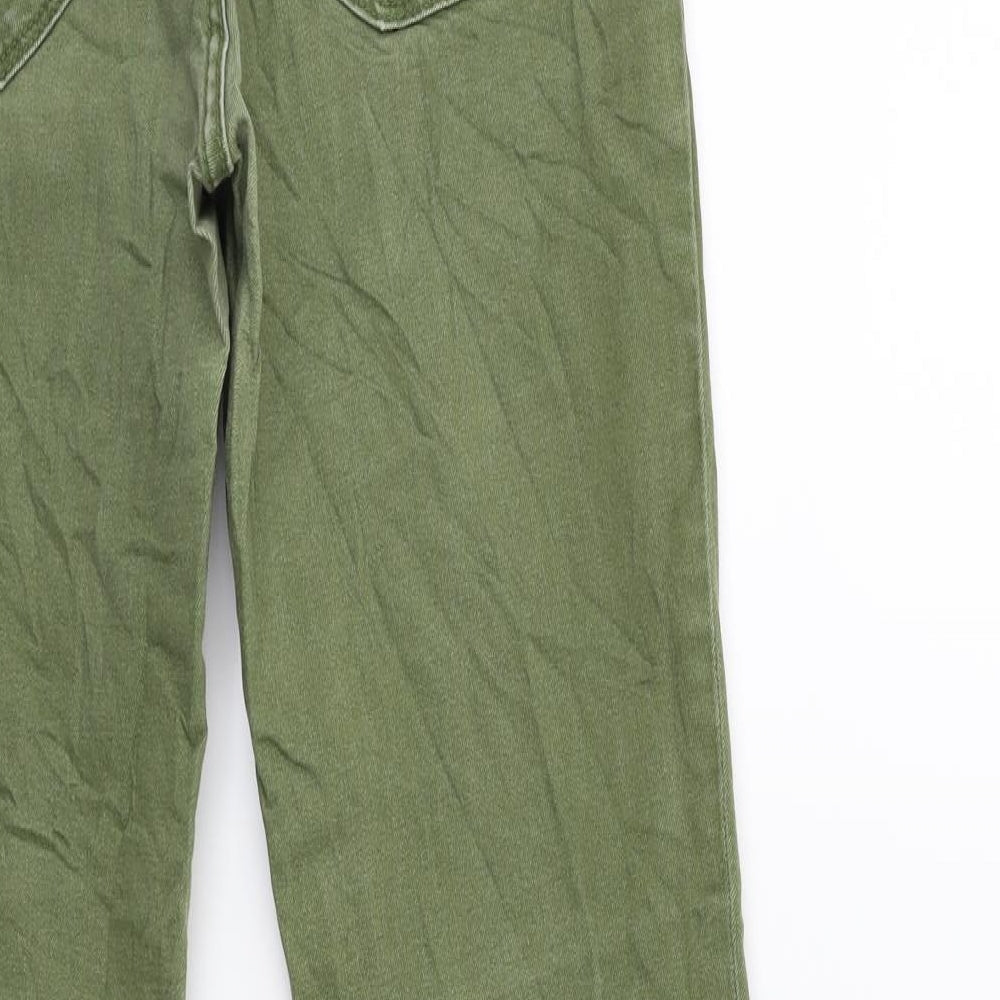 Gemma Womens Green Denim Skinny Jeans Size 31 in L29 in
