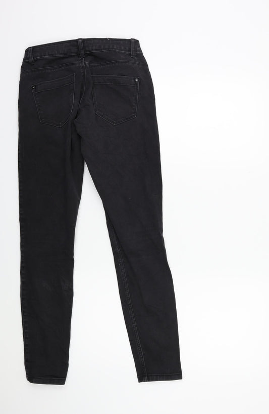 Only Womens Black Denim Skinny Jeans Size S L27 in