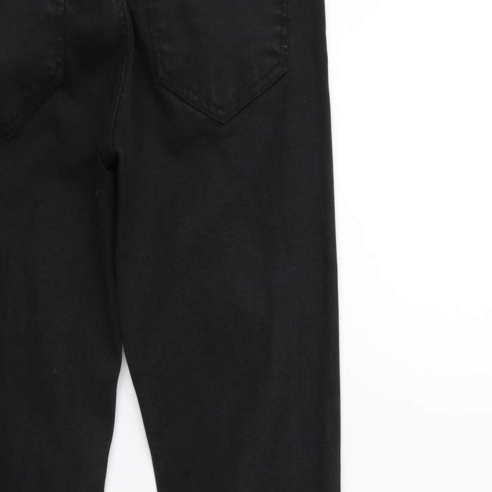 Zara Womens Black Denim Skinny Jeans Size 26 in L26 in