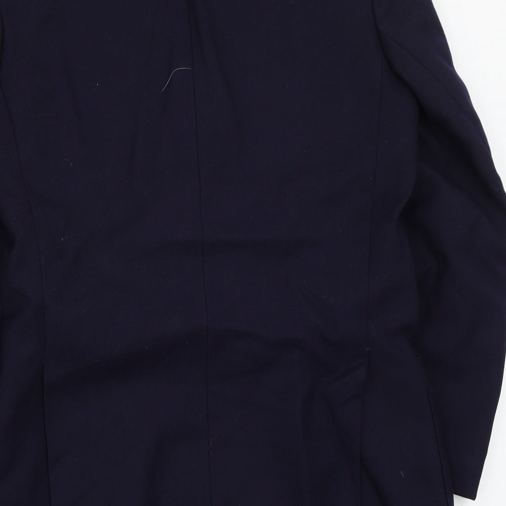 Racing Green Womens Blue Jacket Suit Jacket Size 34