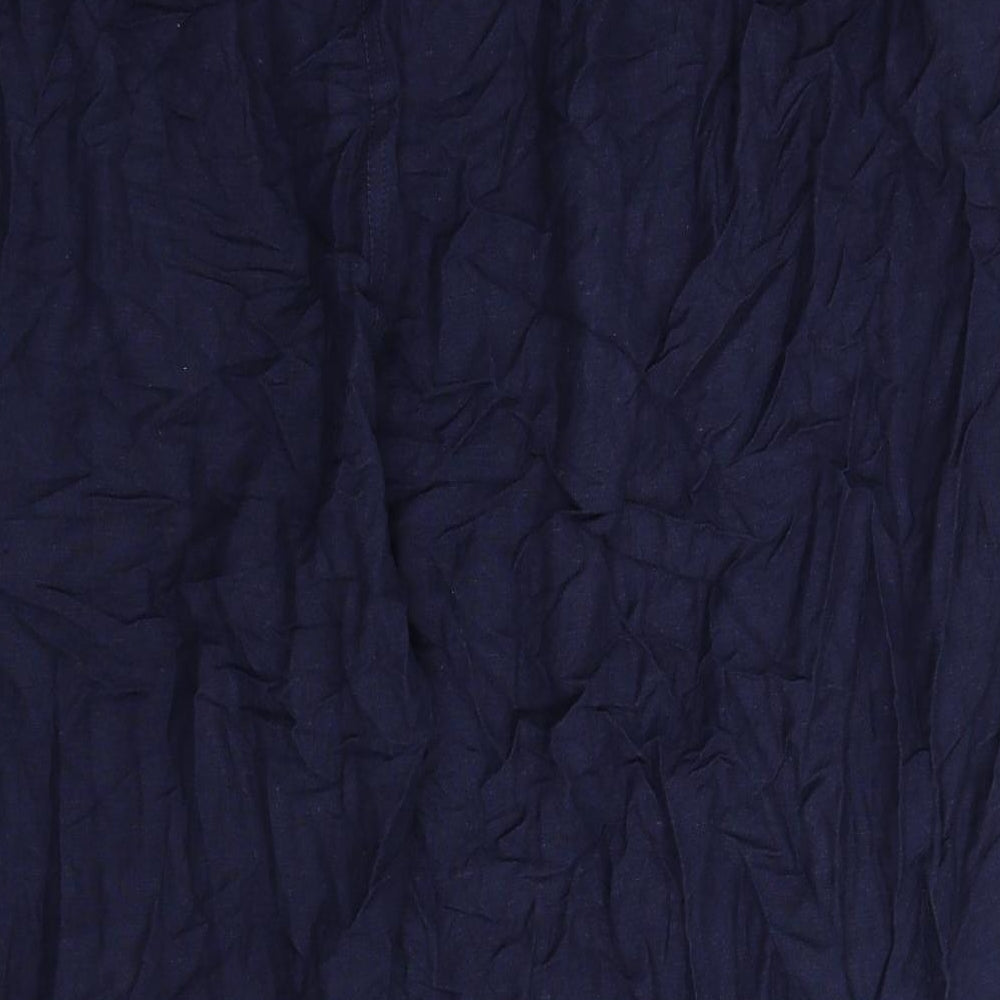 Womens UK Size 50 in Label Be Regular Fit Blue Trousers