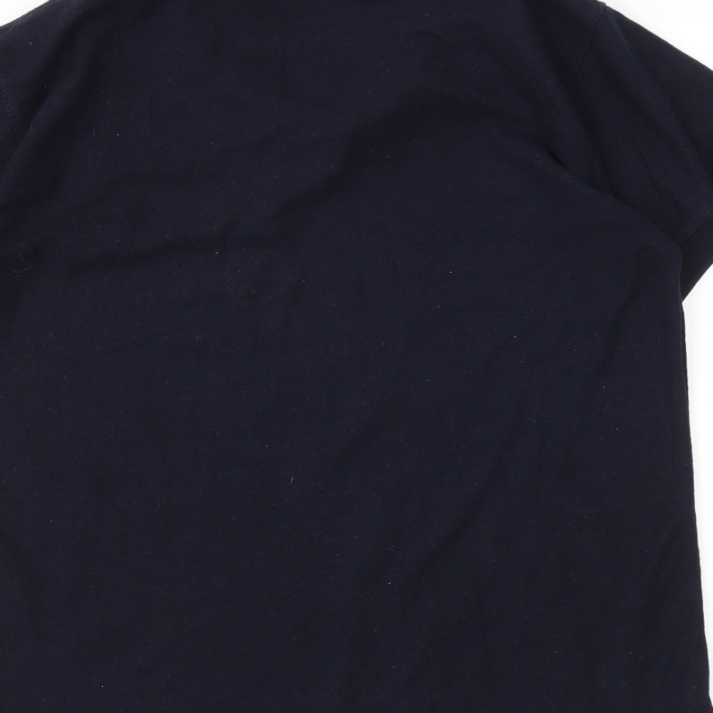 JHK Mens Blue Polo Size M