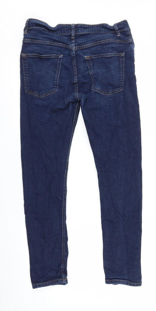 NEXT Womens Blue Denim Skinny Jeans Size 32 in L26 in -