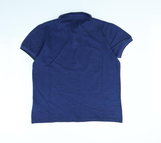 Primark Mens Blue Polo Size M