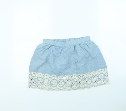Womens UK Size 12 Denim & Co. Flare Skirt