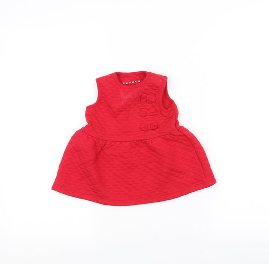 Nutmeg Baby Red A-Line Size 3-6 Months