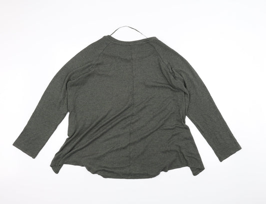 Primark Womens Green Pullover Jumper Size L