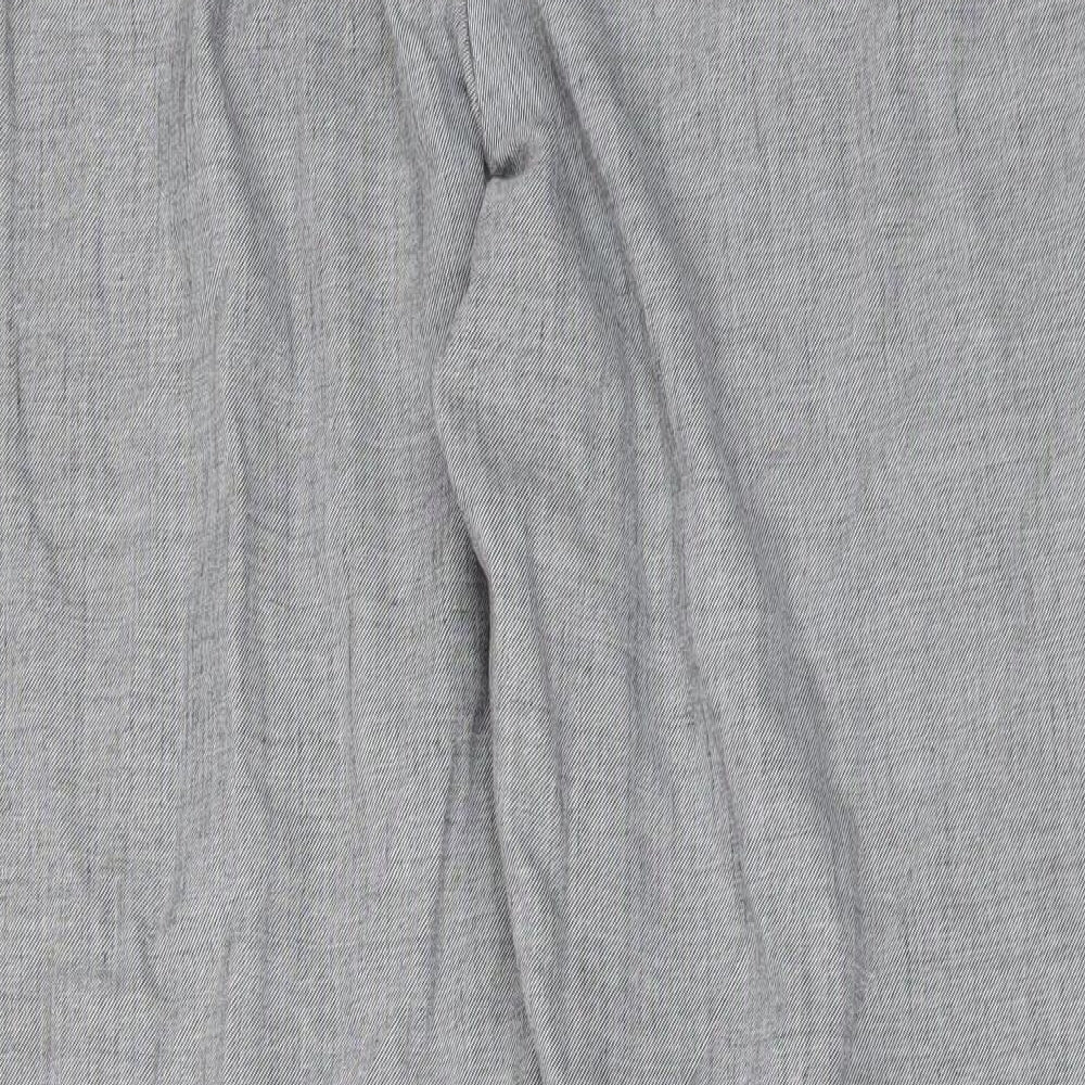 F&F Womens Grey Trousers Size 16 L27 in