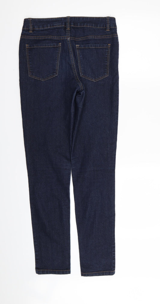 Womens UK Size 8 YES YES Regular Fit Skinny Blue Jeans