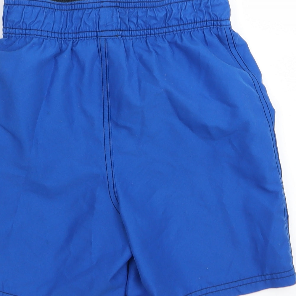 Asda George Boys Blue Cargo Shorts Size 6-7 Years - Swim shorts