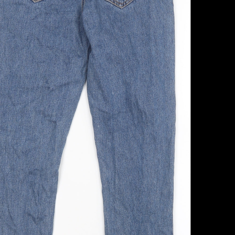 Noisy may Womens Blue Denim Straight Jeans Size 31 in L25 in