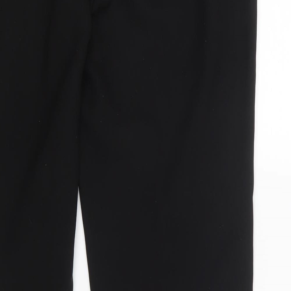George Womens Black Trousers Size 12 L30 in