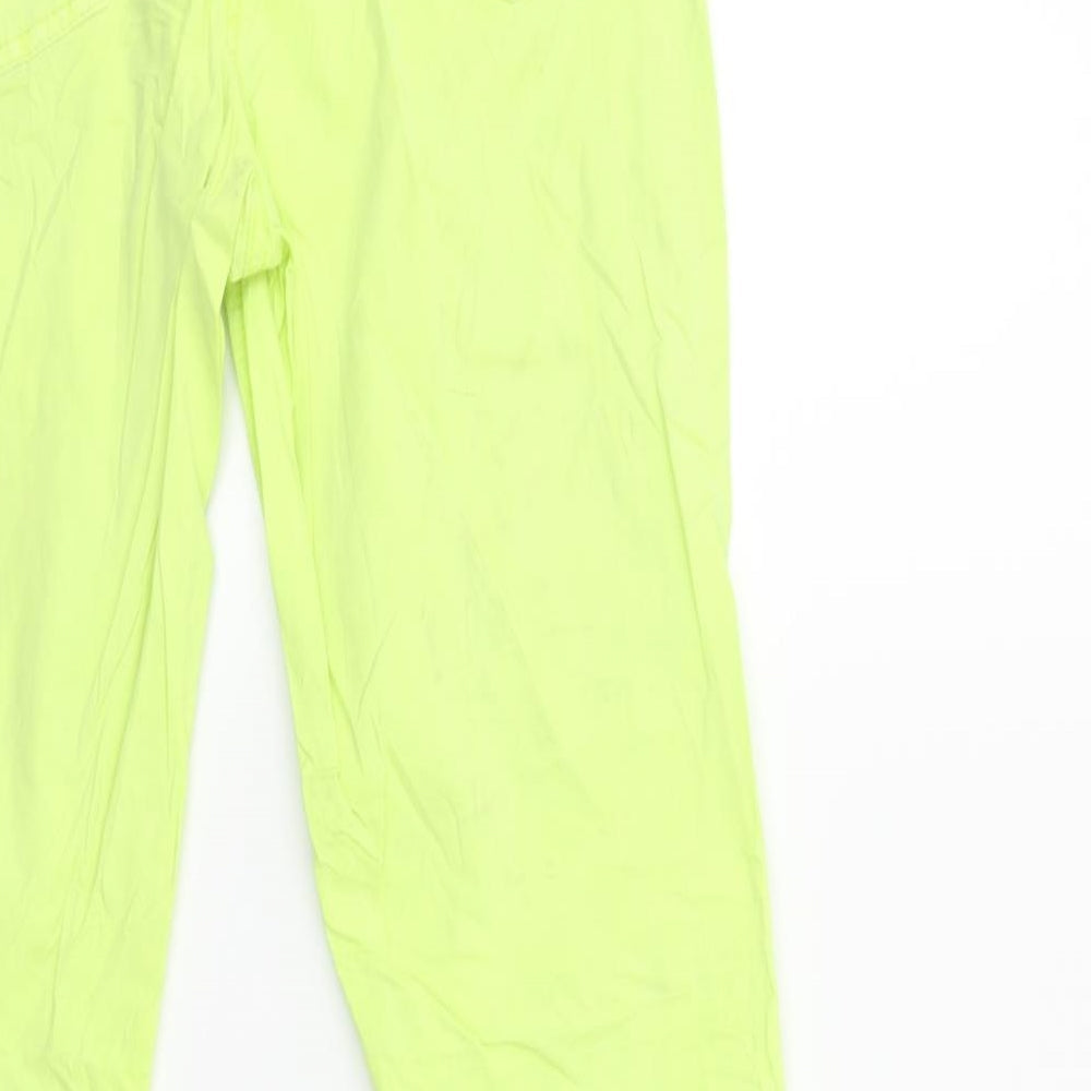 Comma Womens Green Trousers Size 10 L30 in