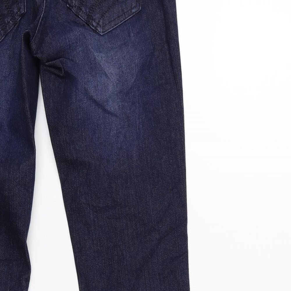 Preworn Womens Blue Denim Skinny Jeans Size 25 in L32 in