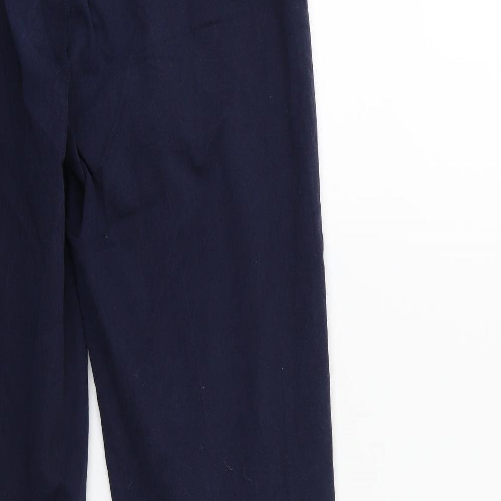 Womens UK Size 8 H&M Regular Fit Blue Trousers