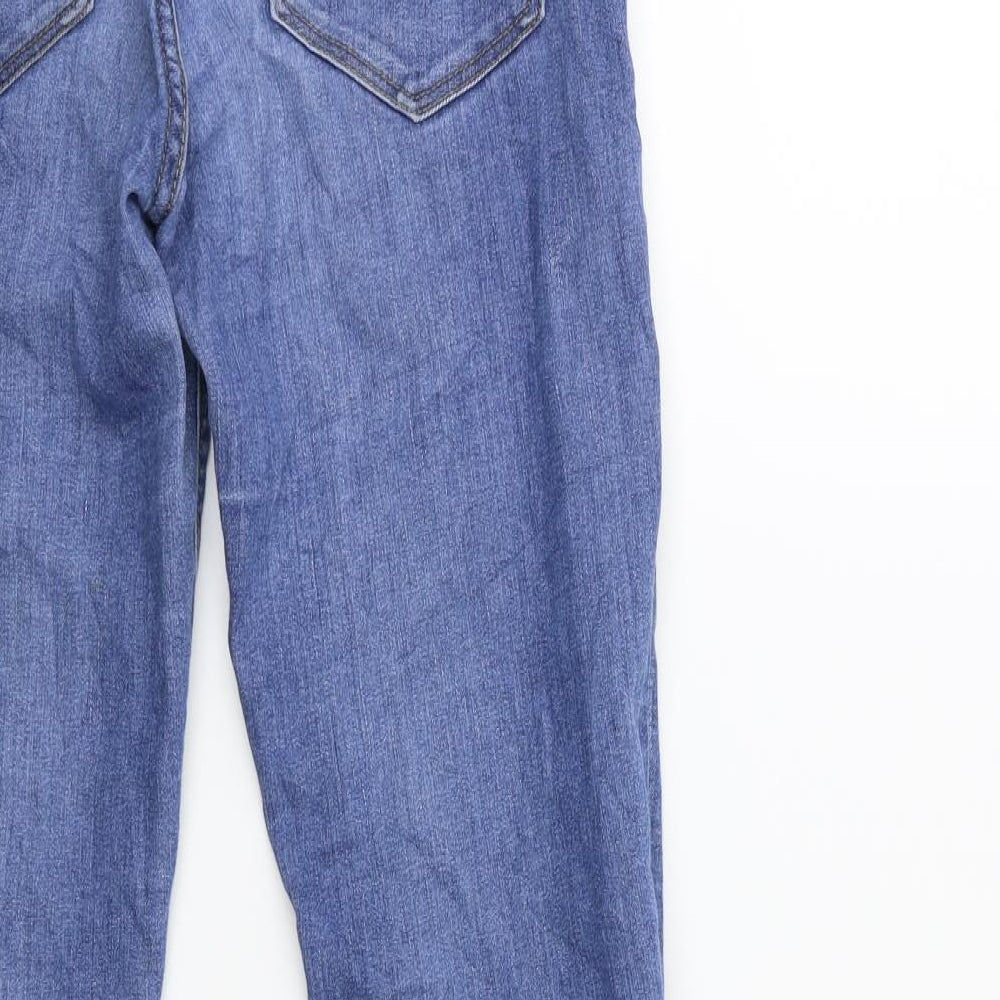 Womens UK Size 8 H&M Regular Fit Skinny Blue Jeans