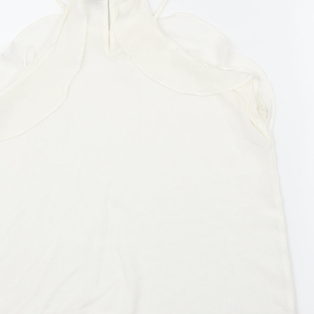 Womens UK Size 12 H&M White Camisole Blouse