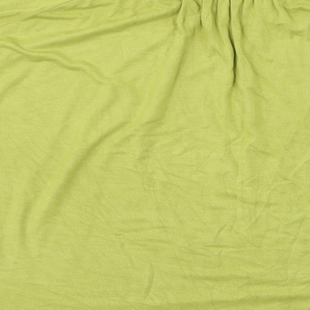 Chelsea & Theodore Womens Green Basic Blouse Size XL