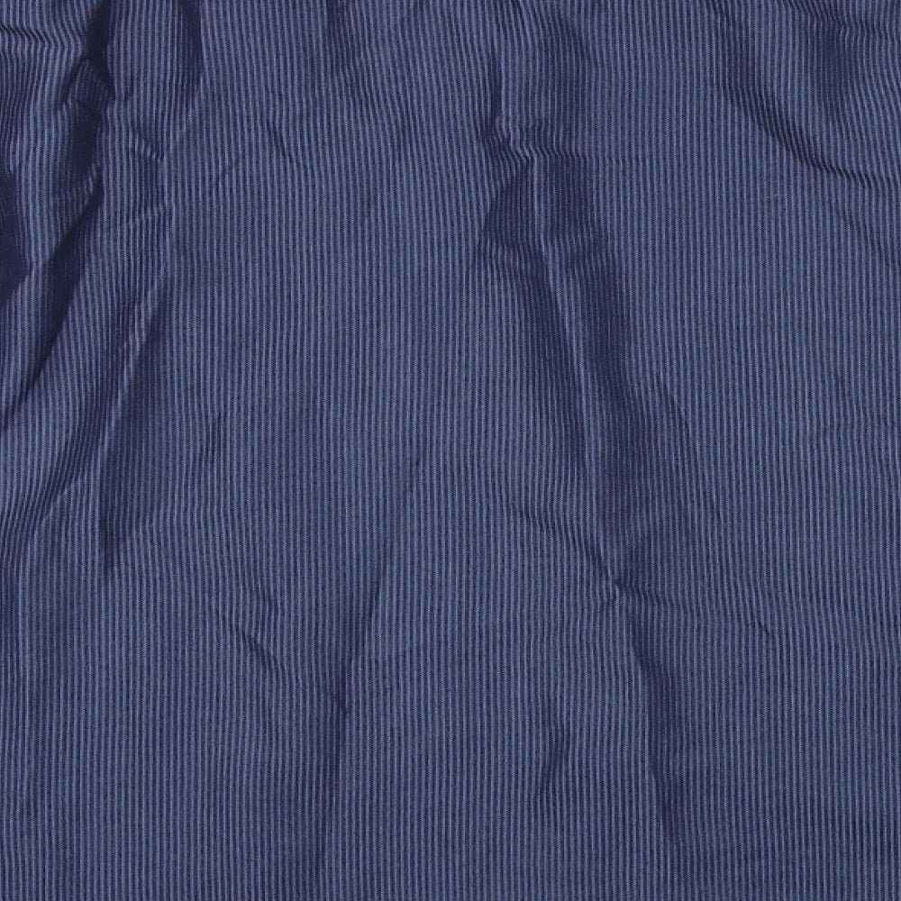 F&F Mens Blue Button-Up Size L