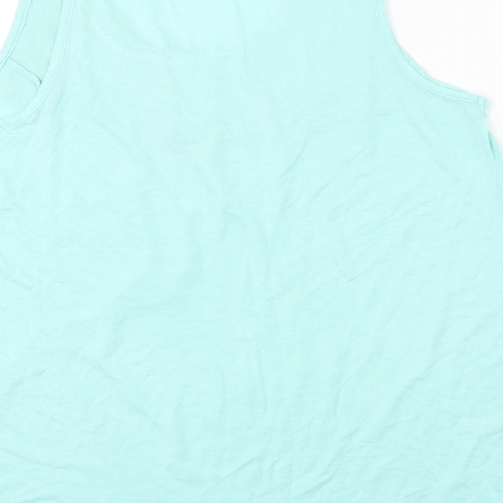 Womens UK Size 14 be you Green Basic Blouse