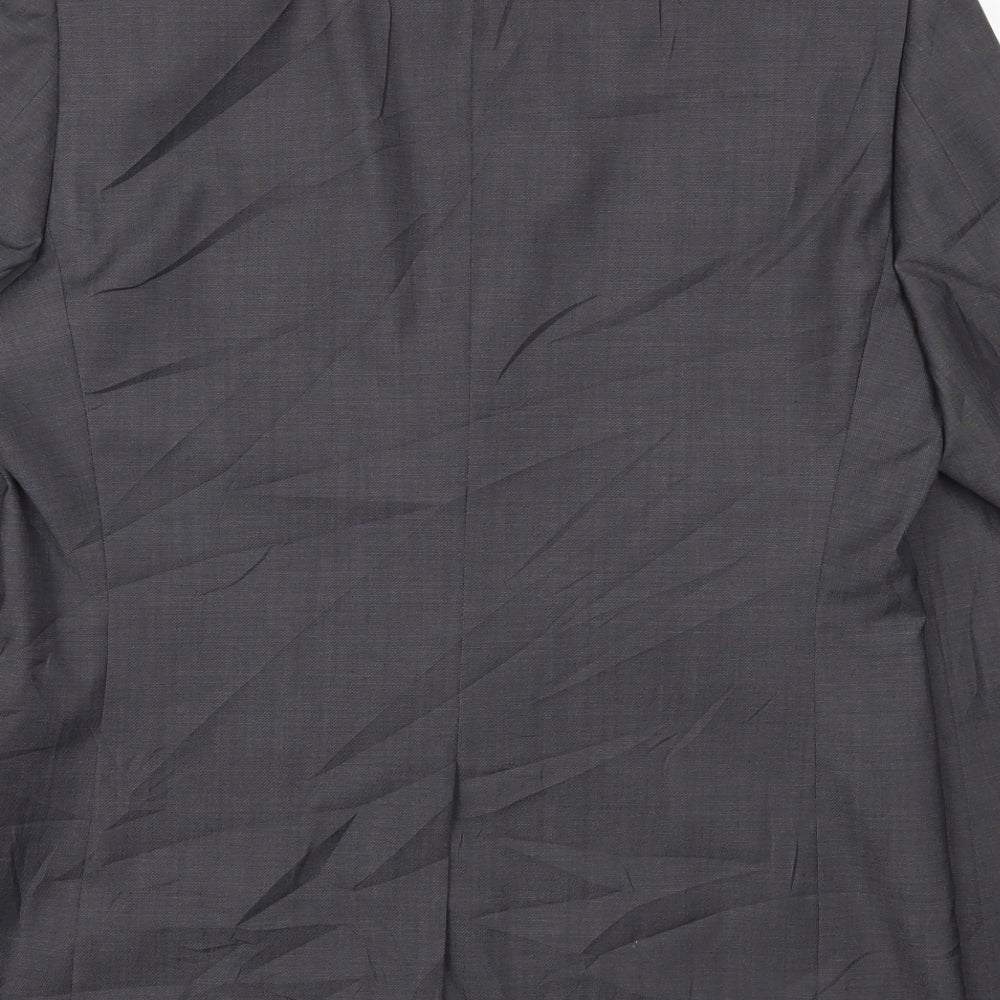 Mens UK Size 38 Marks and Spencer Regular Grey Suit Jacket