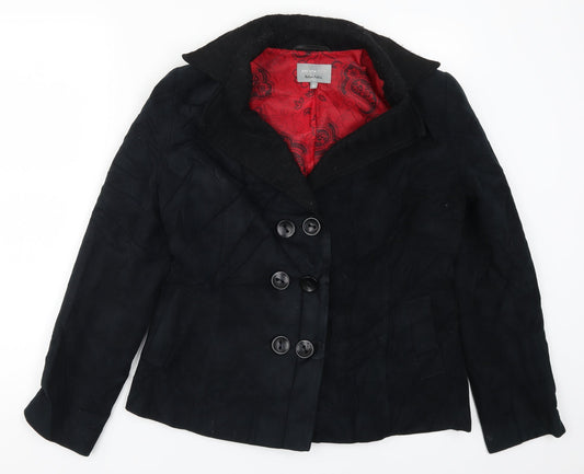 Womens UK Size 10 Per Una Black Jacket