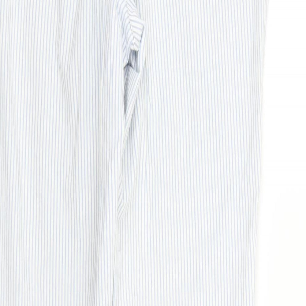 Womens UK Size 10 Papaya Regular Fit Blue Trousers