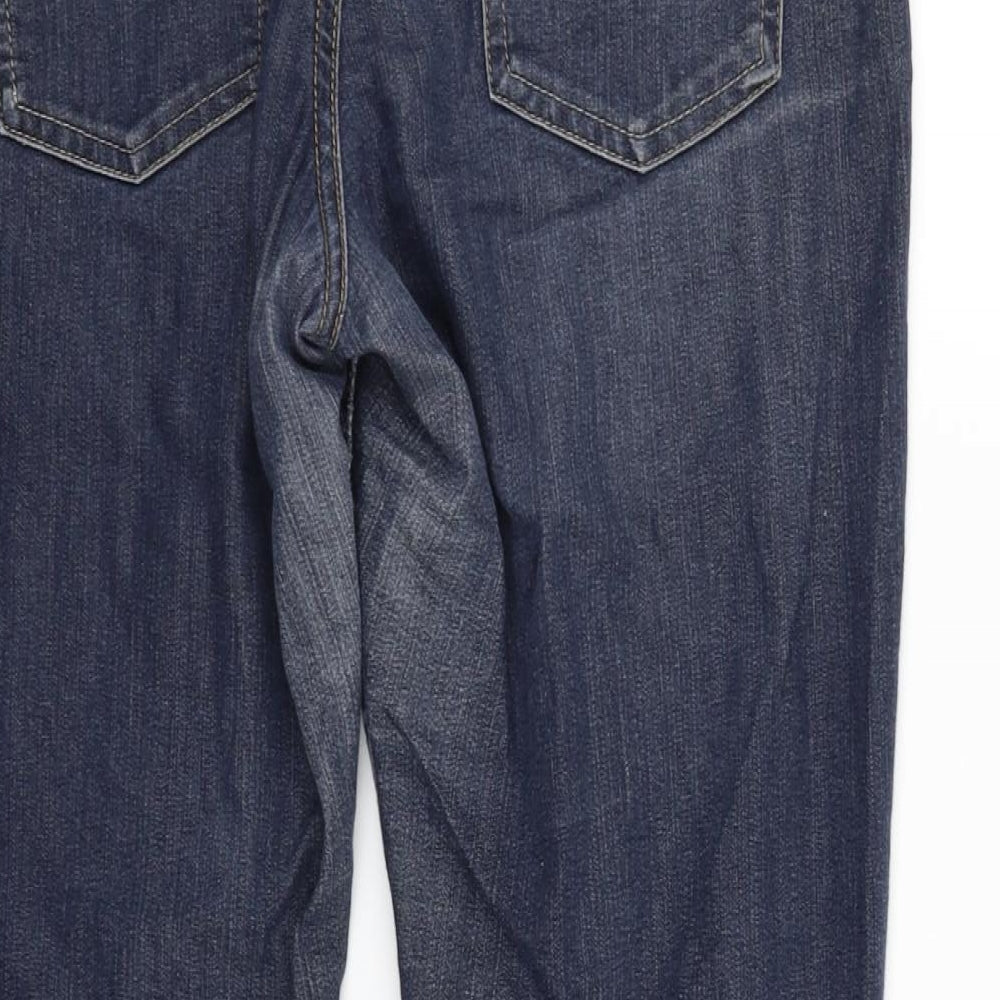 George Womens Blue Trousers Size 14 L25 in