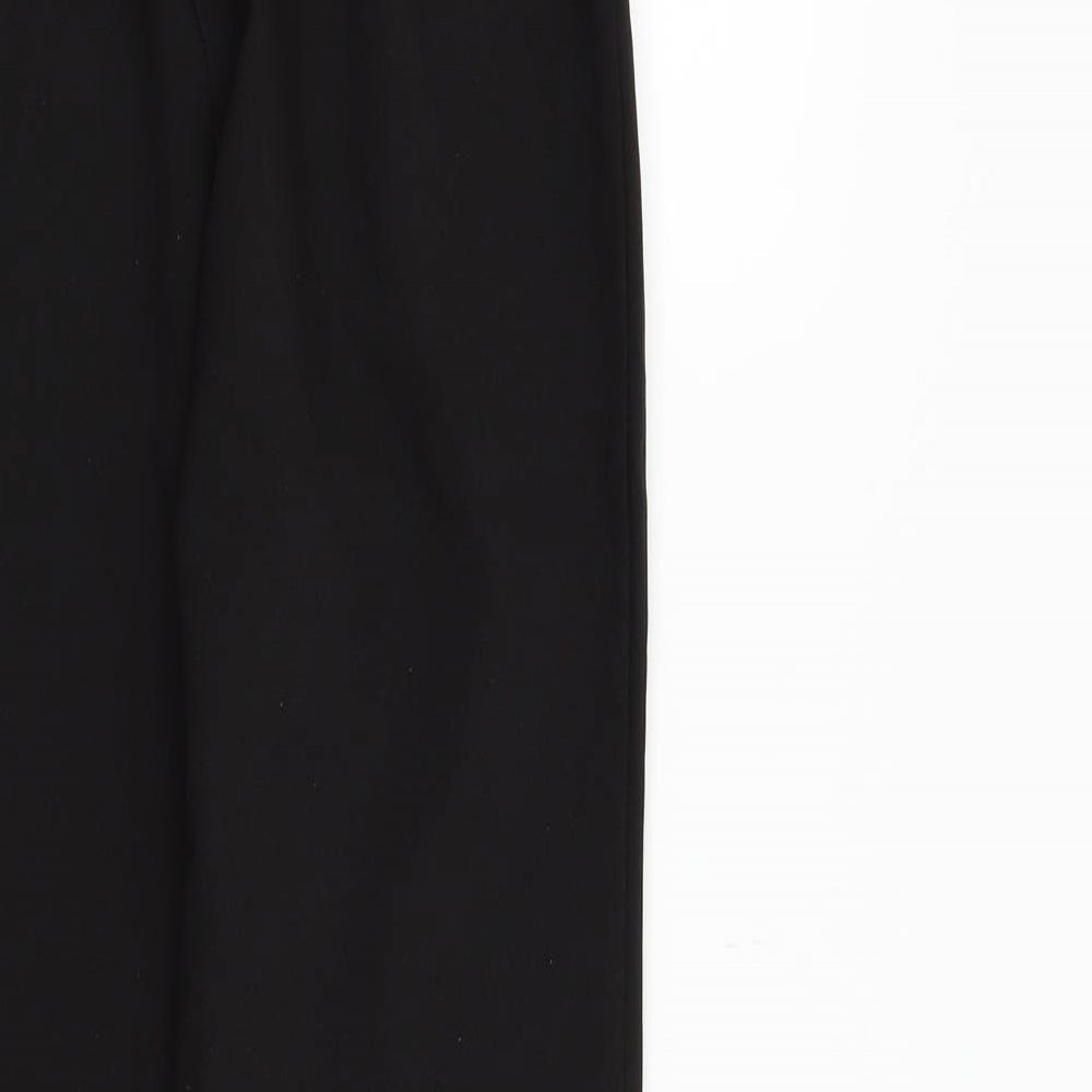 Womens UK Size 8 ASOS Regular Fit Black Trousers