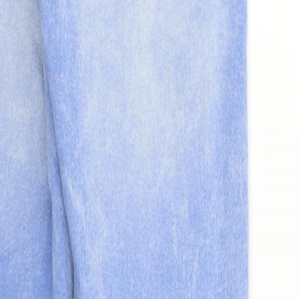 Divided by H&M Womens Blue Straight Jeans Size 6 L29 in