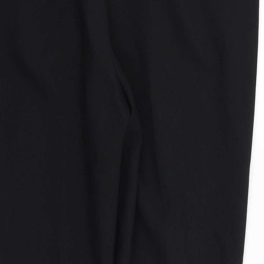 Primark Womens Black Trousers Size 12 L25 in