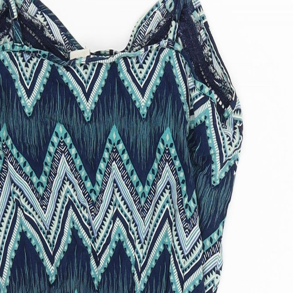 Divided Womens Green Shorts One-Piece Size 8