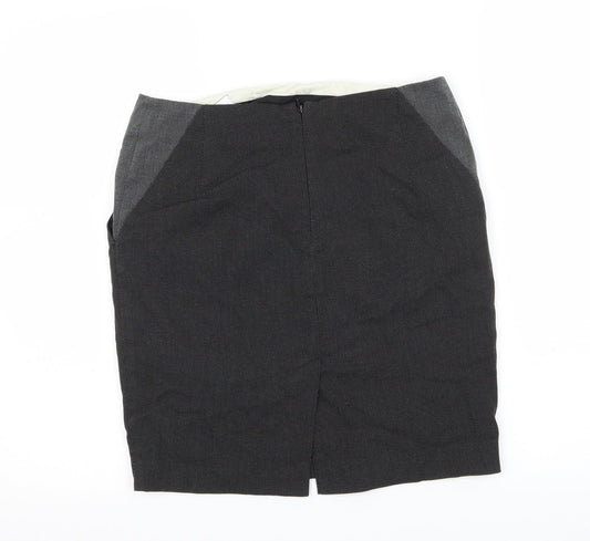 NEXT Womens Green Polka Dot  A-Line Skirt Size 8